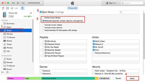 how to get itunes music on iphone
