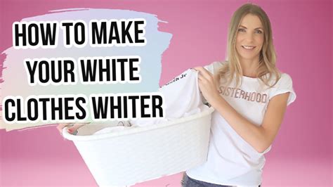 how to get white shirts whiter