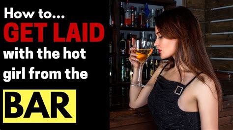 how to get laid as a bartender