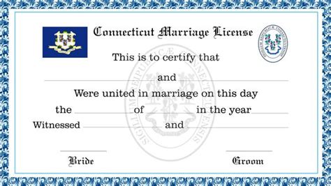 how to get marriage license in ct