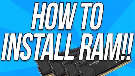 how to get more ram in pc