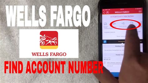 how to get my wells fargo account number