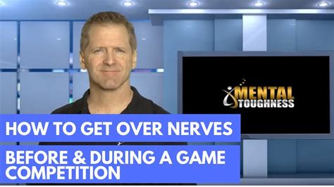 how to get over nerves in sports