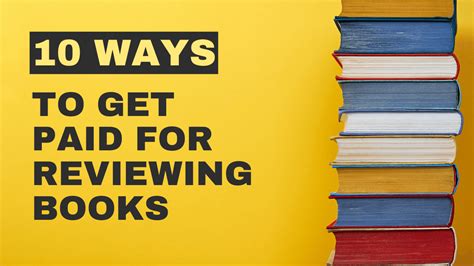 how to get paid for book reviews