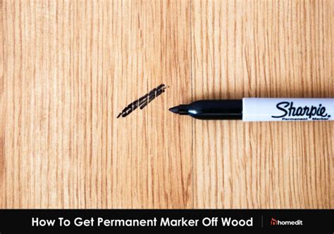 how to get permanent marker off tables