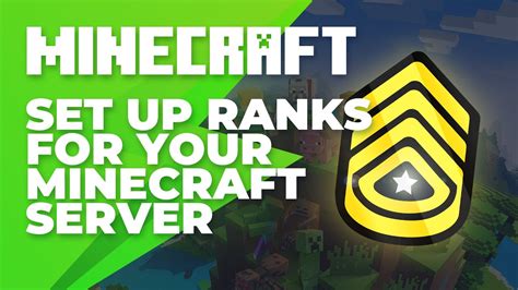 how to get ranks in minecraft server