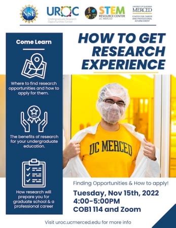 how to get research experience in undergrad