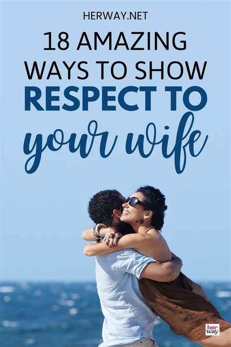 how to get respect from your wife
