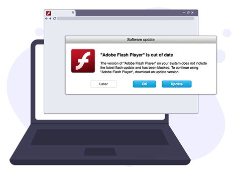 how to get rid of adobe flash player update pop up mac