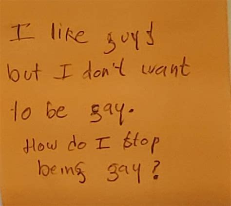 how to get rid of gay thoughts