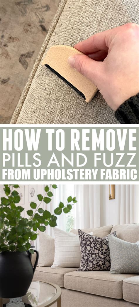 how to get rid of pilling on couch