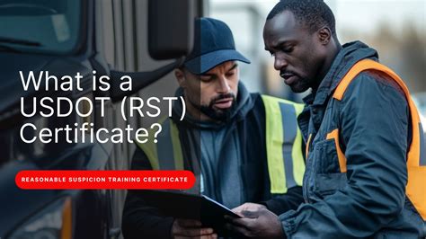 how to get rst certificate