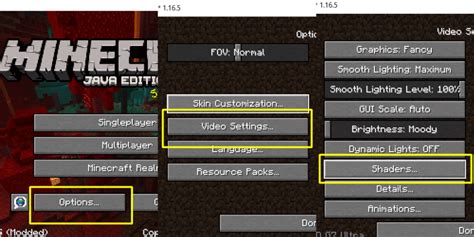 how to get shaders in minecraft pc