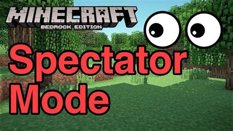how to get spectator mode in minecraft