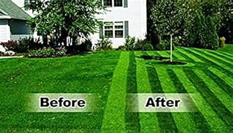 how to get stripes in grass