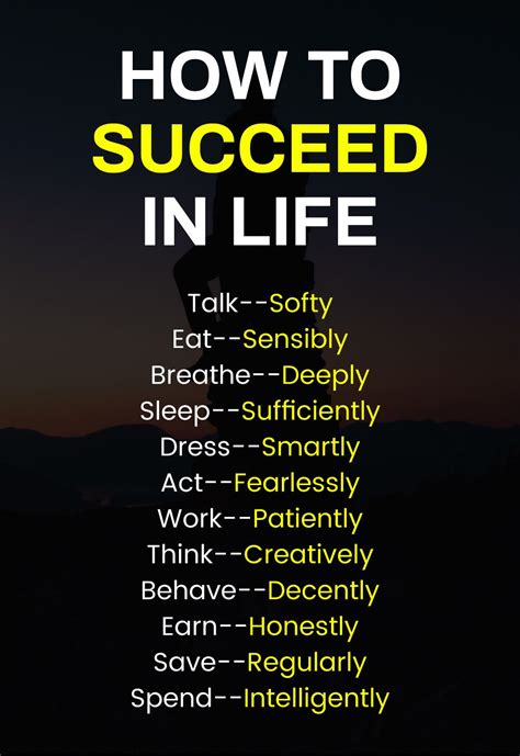 how to get success in your life