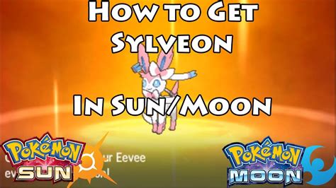 how to get sylveon in pokemon moon
