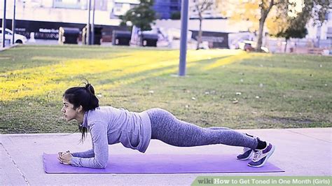 how to get toned in one month