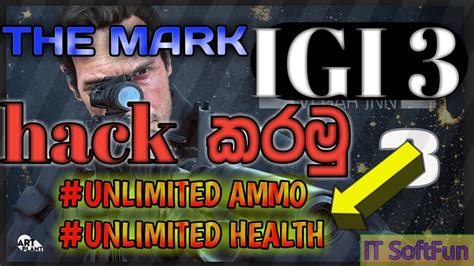 how to get unlimited ammo and health in IGI 3 The Mark - YouTube