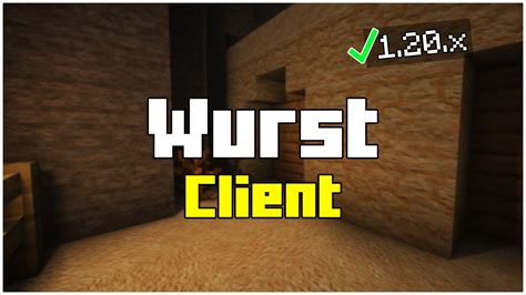 how to get wurst on minecraft