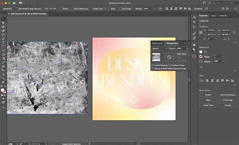 how to give texture in illustrator