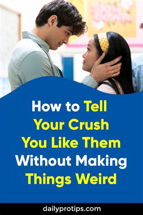 how to give your crush hints
