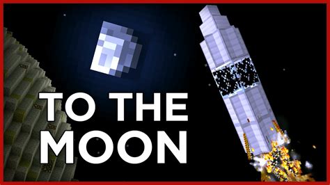 how to go moon in minecraft