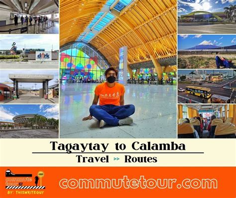 how to go to tagaytay from calamba