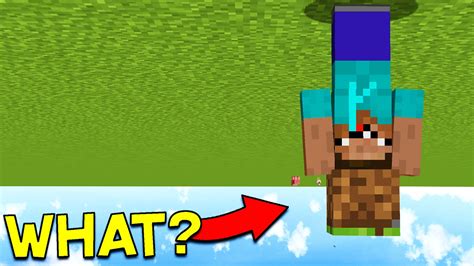 how to go upside down in minecraft