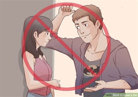 how to greet a girl at night