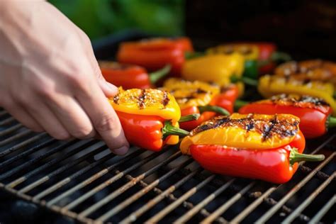 how to grill capsicum in oven
