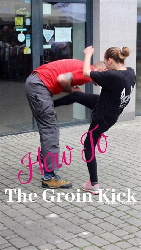 how to groin kick