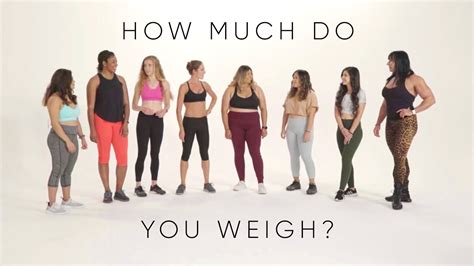 how to guess a womans weight