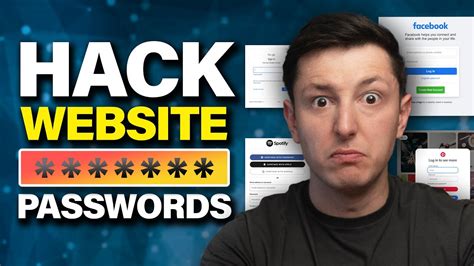 how to hack a website login page