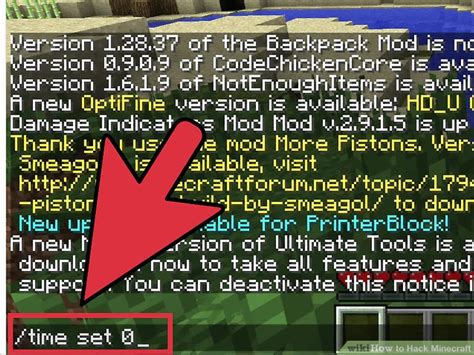 how to hack into a minecraft server