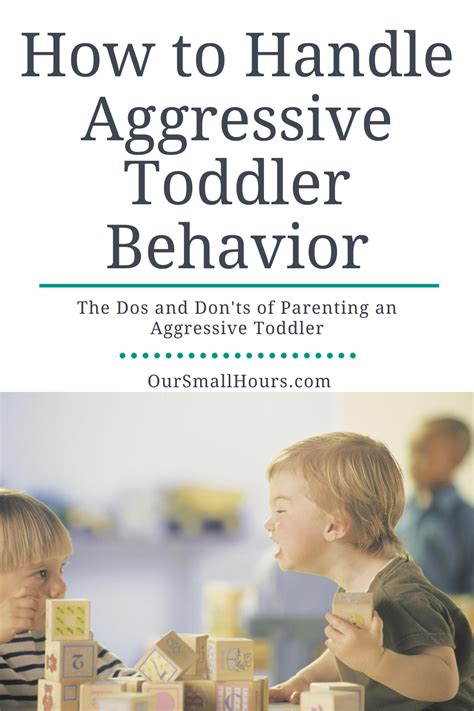how to handle aggressive behavior in toddlers