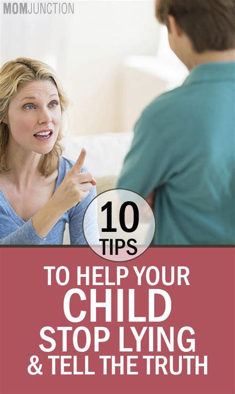 how to help a child stop lying