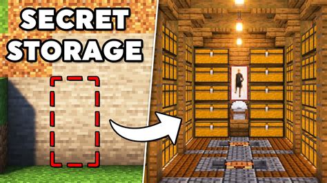 how to hide a room in minecraft