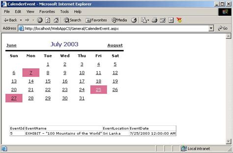 how to hide calendar in asp net