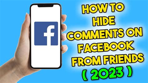 how to hide comments and friends