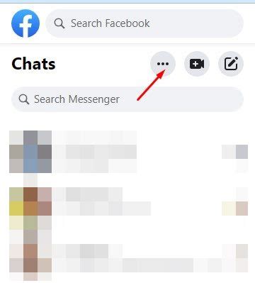 how to hide messages in messenger