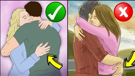 how to hug romantically a guy without youtuber