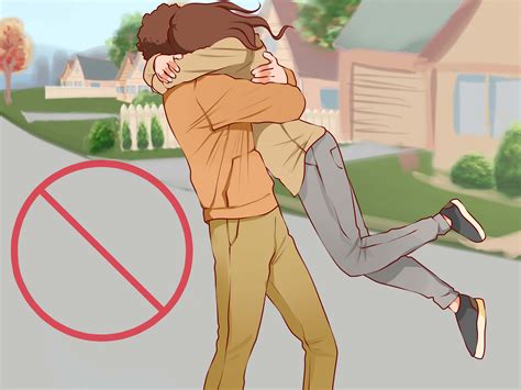 how to hug someone shorter than you look