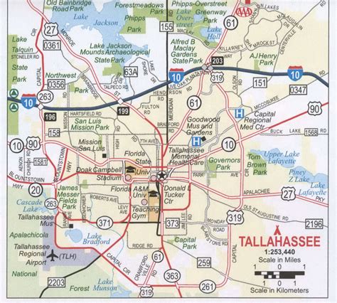 how to hug when youre tallahassee florida map