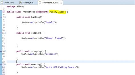 how to implement multiple interfaces in java