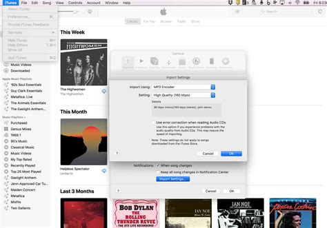 how to import into itunes