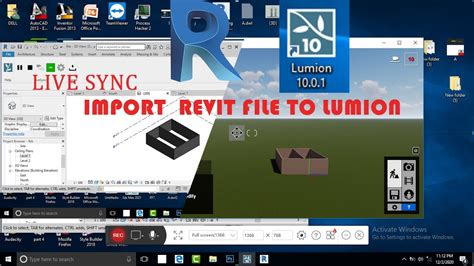 how to import revit file in lumion