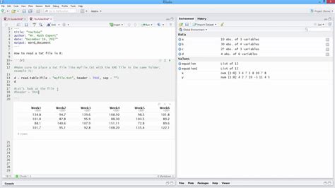 how to import text file in r how to read a txt file in R YouTube