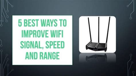 how to improve wifi speed in mobile