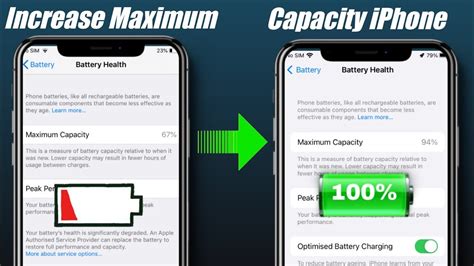 how to increase battery capacity in iphone